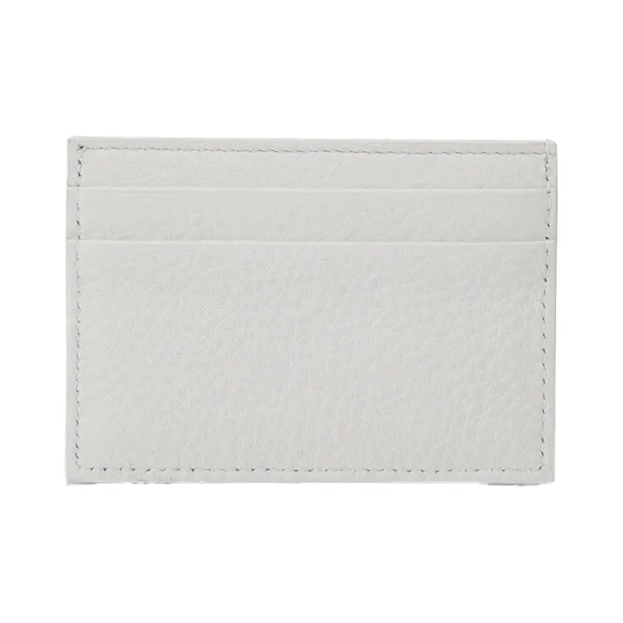 Balenciaga Leather Card Holder Unisex White-1