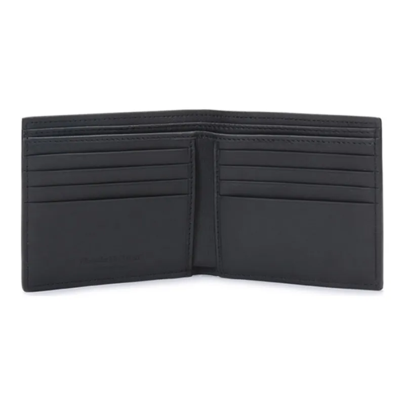 Alexander McQueen Leather Wallet Men's Black-4