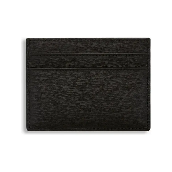 DIOR Calfskin Card Sleeve Card Holder Card Case Unisex Black-1
