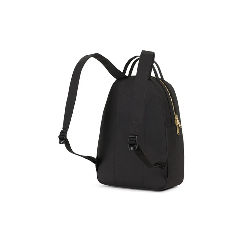 Herschel Polyester Backpack Small Size Unisex Black-2