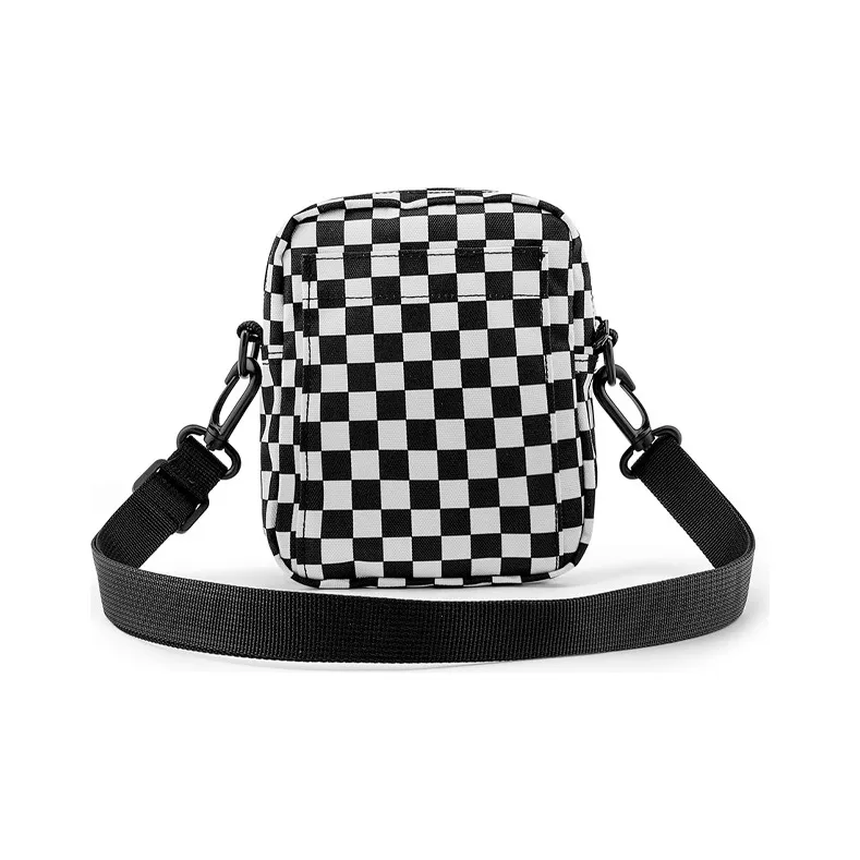 Vans Polyester Shoulder Bag Crossbody Bag Regular Unisex Black White-2