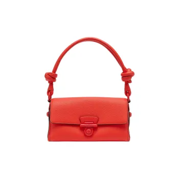 FERRAGAMO GLAM Cow Leather Shoulder Bag, Handbag, Shoulder Bag Women's Red