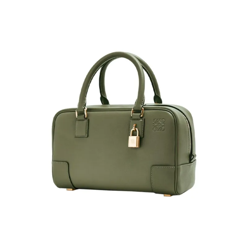 LOEWE Amazona 23 Bag In Nappa Calfskin Avocado Green-1