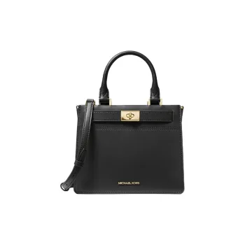 MICHAEL KORS MICHAEL KORS Handbag Collection Tatiana Leather Crossbody Bag Medium Size Women's Black
