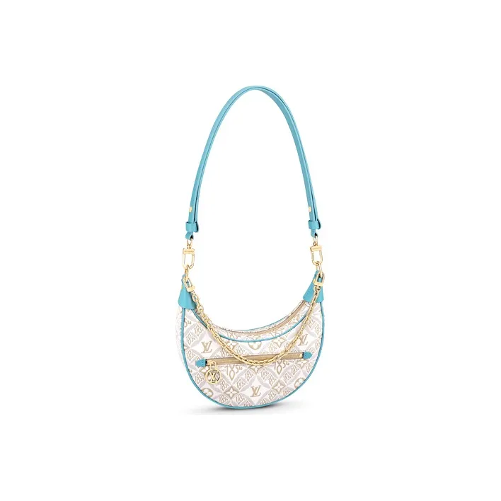 LOUIS VUITTON Loop Handbag Cruise 22 Ecru/Blue-0