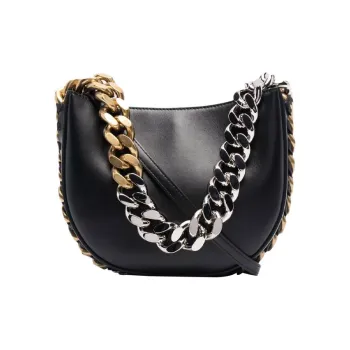 Stella McCartney Frayme Chain Linked Shoulder Bag