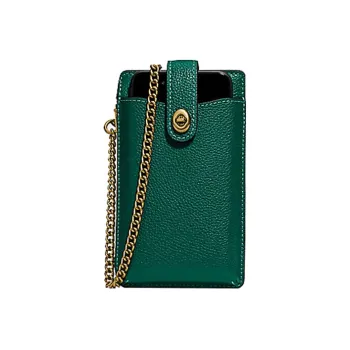 COACH Turnlock Cellphone Pouches Jasper