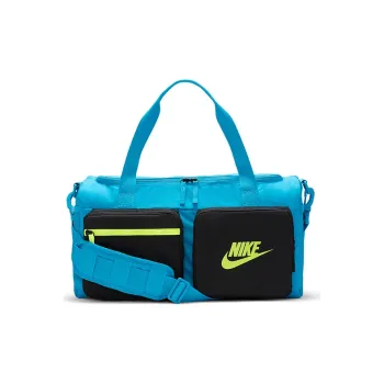 Nike Fabric Luggage Bag Travel Bag Unisex Laser Blue