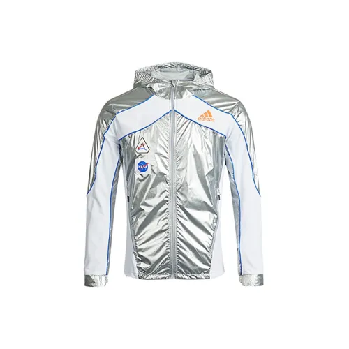 Adidas Jackets Men Silver