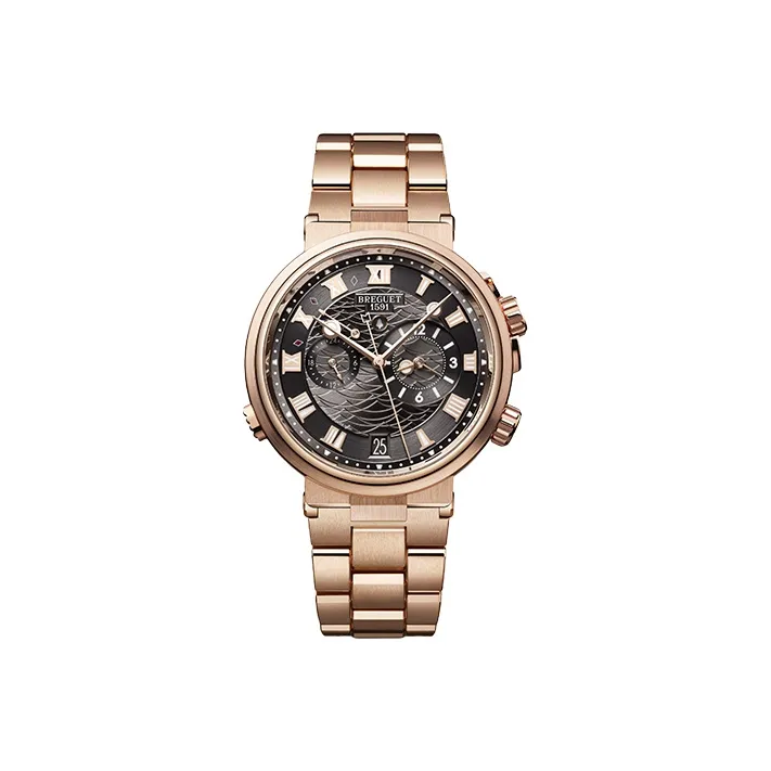 BREGUET MARINE Automatic Mechanical Movement Men's Watches Watch 40mm Brown Watch Dial-0