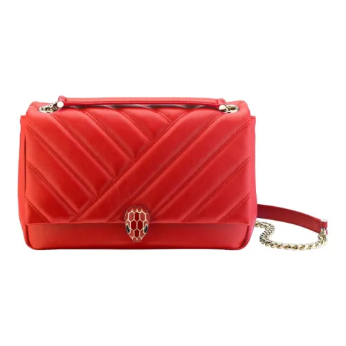 BVLGARI Serpenti Cabochon Shoulder Bags