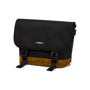 COMBACK Shoulder Bag Crossbody Bag Black/Earth Yellow