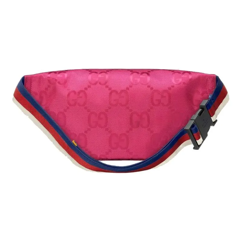 GUCCI Nylon With Leather Fanny Pack Sling Bags Kids' Bags Kids' Pink-2