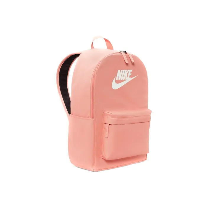 Nike Heritage Polyester Backpack Regular Women's Orange Pink-3