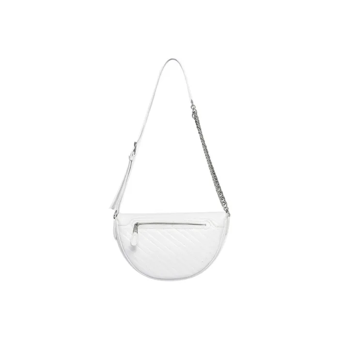 Balenciaga Small Goatskin Fanny Pack Women's White-3