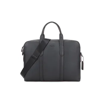 COACH Metropolitan Leather Laptop Bags Briefcases Regular Men's Black
