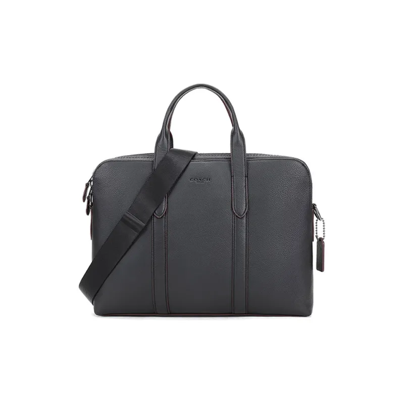 COACH Metropolitan Leather Laptop Bags Briefcases Regular Men's Black-0