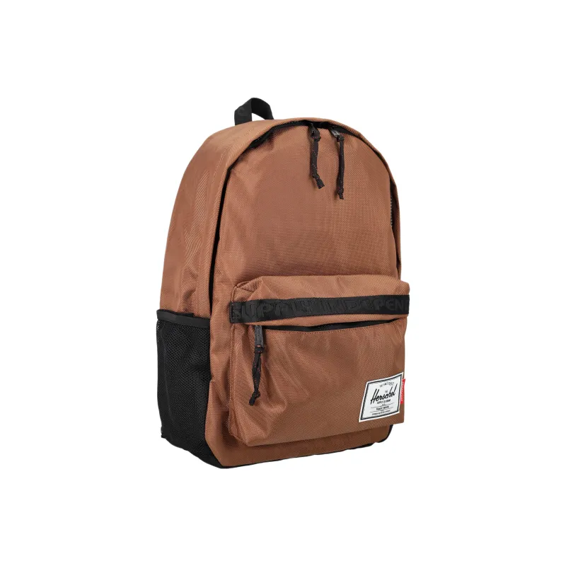 Herschel Leather Backpack Unisex Brown-1