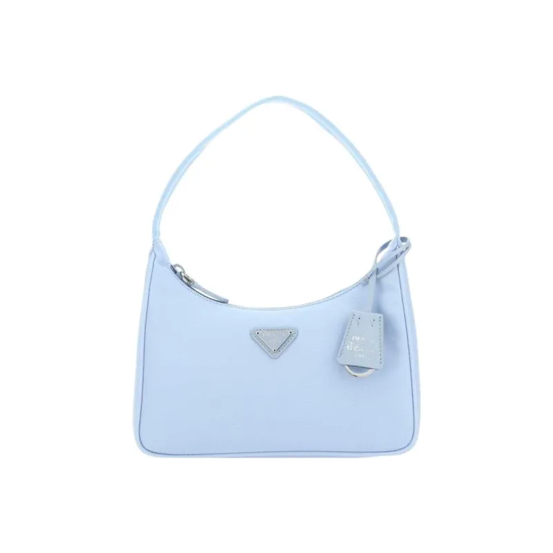 PRADA Re Edition 2000 Re Nylon Mini Bag Celeste-0