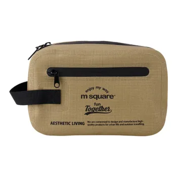 M Square TPU O212707 Collection Makeup Bag Storage Bag For Fishing Lure Regular Men's Beige