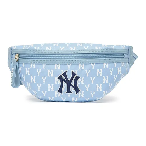 MLB Monogram Collection Polyester Crossbody Bags Fanny Pack Regular Unisex Blue