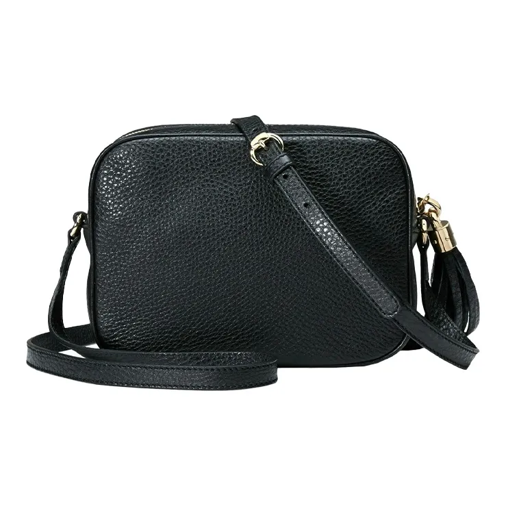 GUCCI Soho Cow Leather Camera Bag, Shoulder Bag, Crossbody Bag Small Size Women's Black-2