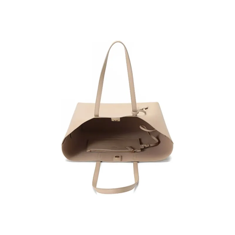 SAINT LAURENT East/West Soft Calfskin Combo Bag Tote Bag Shopping Bag Handbag Shoulder Bag Women's Nude-6