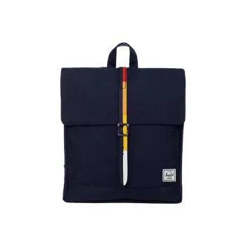 Herschel Polyester Commute Backpack Medium Size Unisex City Dark Blue