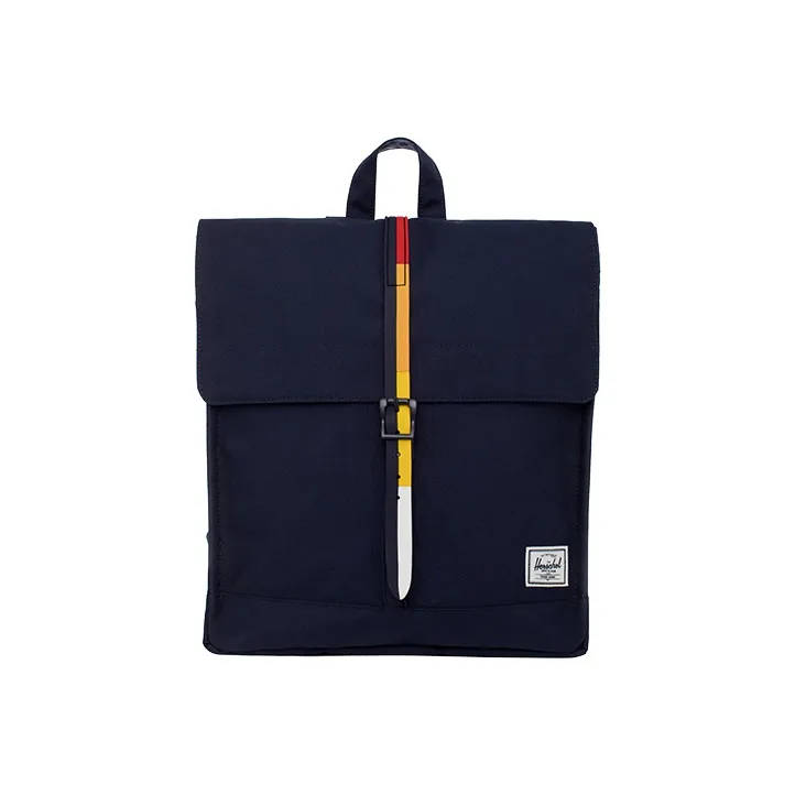 Herschel Polyester Commute Backpack Medium Size Unisex City Dark Blue-0