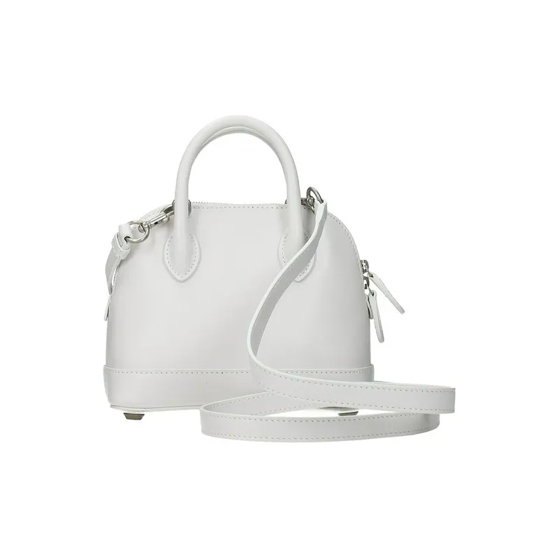 Balenciaga Leather Shoulder Bag Crossbody Bag Clutches Mini Women's White-2