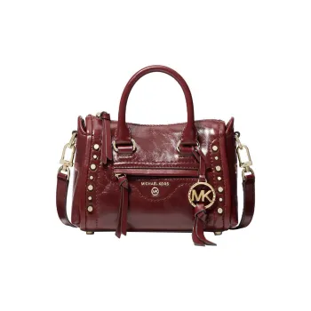 MICHAEL KORS MICHAEL KORS Luggage Collection Cow Leather Handbags Crossbody Bags Extra Mini Women's Berry Red