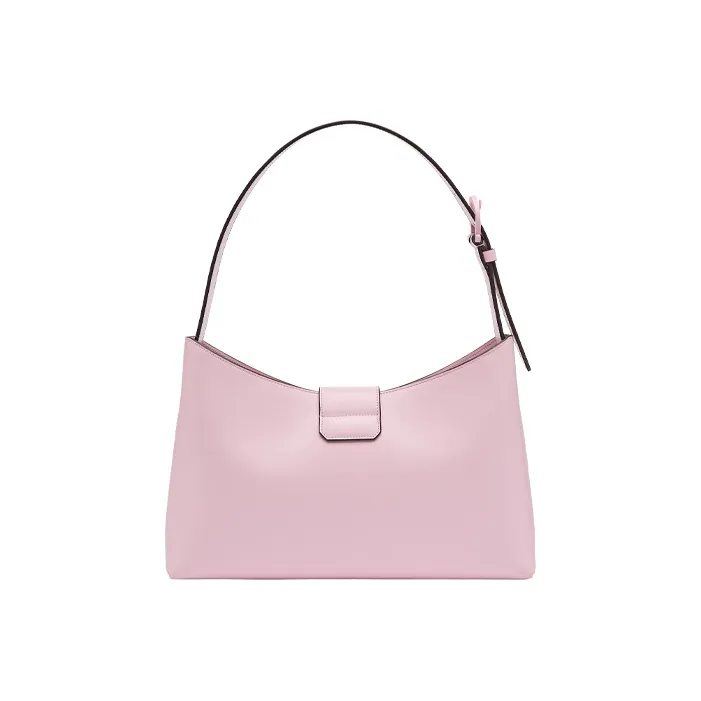 FERRAGAMO Trifolio Cow Leather Shoulder Bag, Shoulder Bag Women's Light Pink Red-2