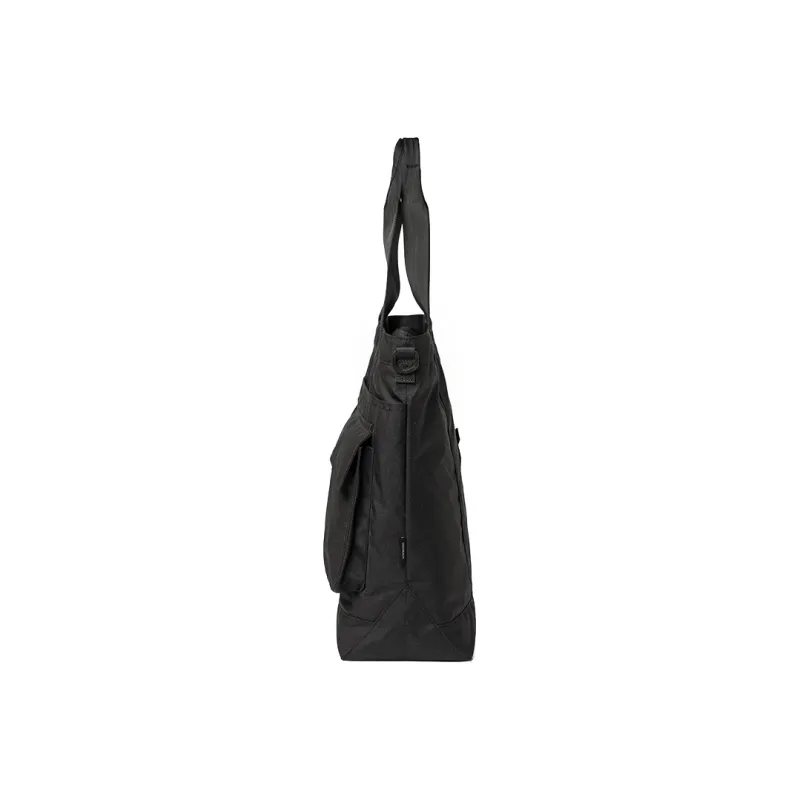 COMBACK Polyamide Tote Bag, Shopping Bag, Crossbody Bag, Shoulder Bag Tubas Unisex Black-2