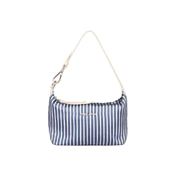 MIU MIU Maritime Leather Shoulder Bag Handbag Shoulder Bag Women's Royal Blue/White