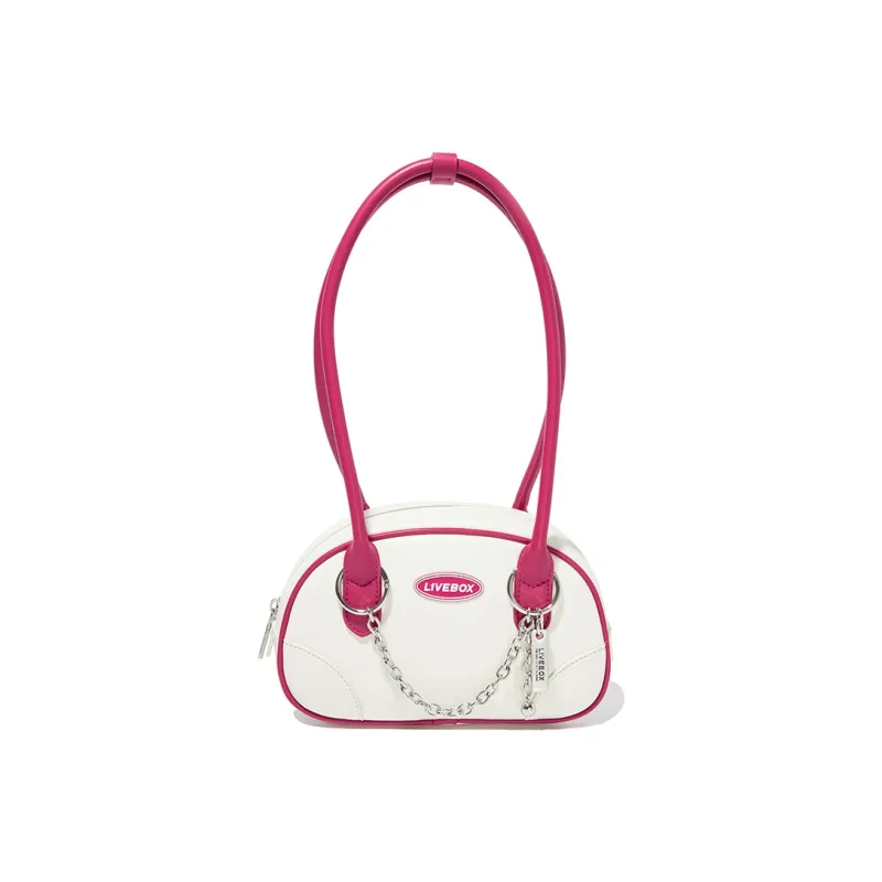 LIVEBOX EN DIRECT PU With Polyester Shoulder Bag Bowling Bag Shoulder Bag Regular Women's Multicolor-3