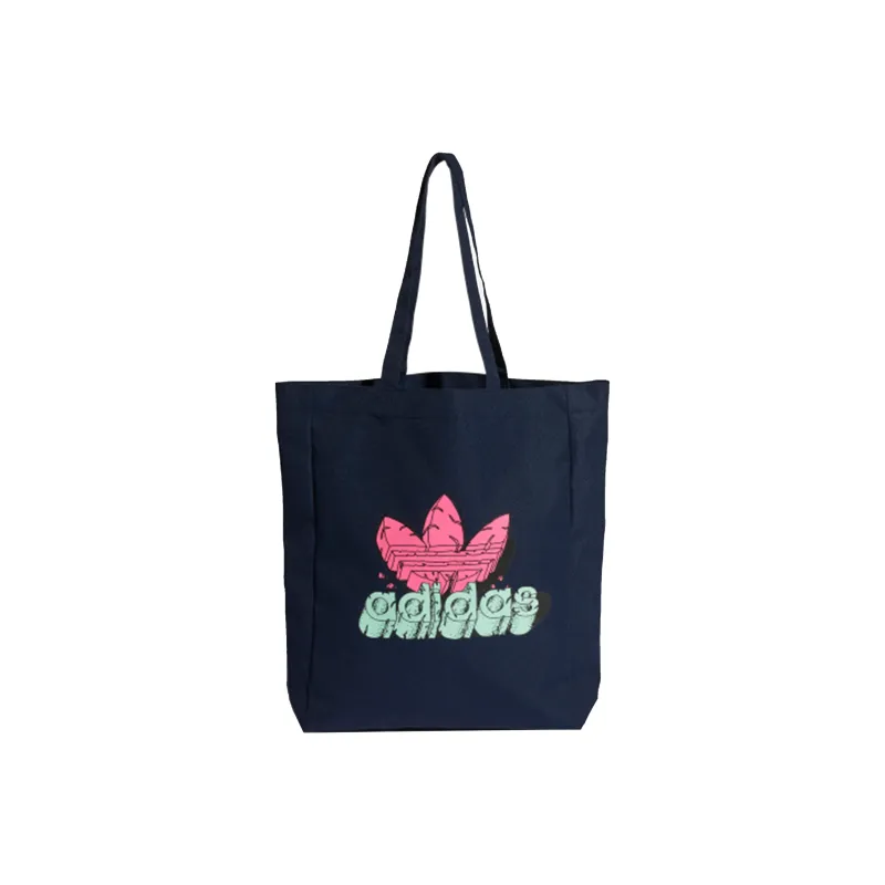 Adidas Polyester Tote Bag, Shopping Bag, Handbag Regular Unisex Blue-0