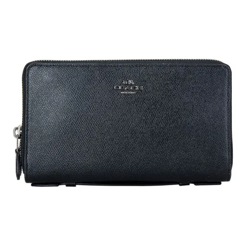 COACH Double Zip Wallet Clutches