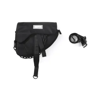 XXOFF Polyamide Shoulder Bag, Crossbody Bag Regular Unisex Black