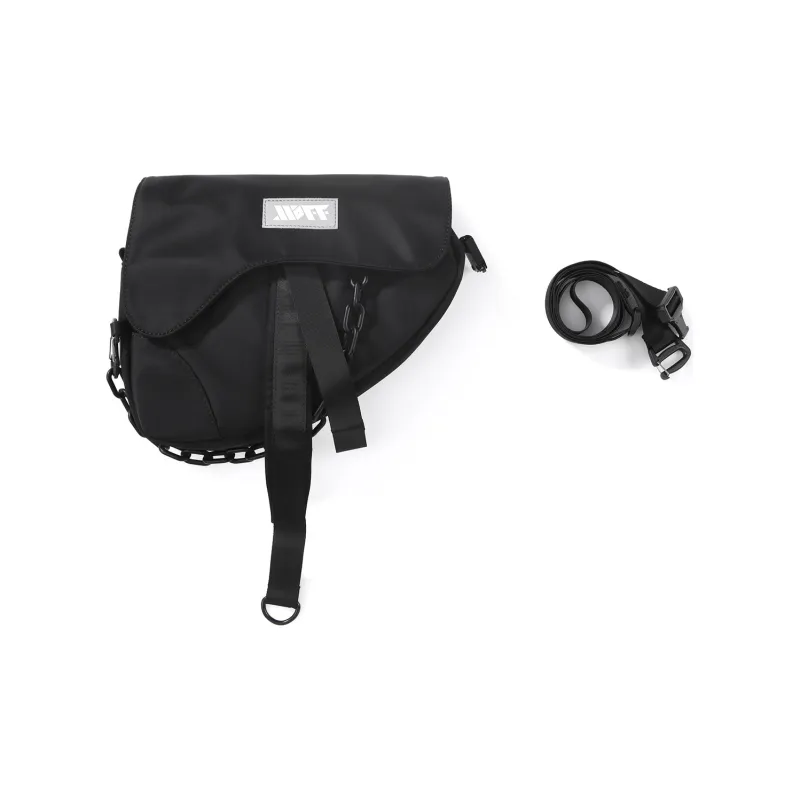 XXOFF Polyamide Shoulder Bag, Crossbody Bag Regular Unisex Black-0