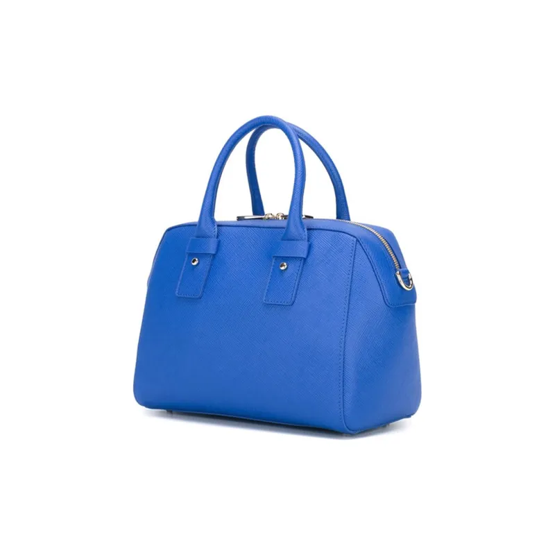 Furla Allegra Leather One Shoulder Handbag Women's Blue-1
