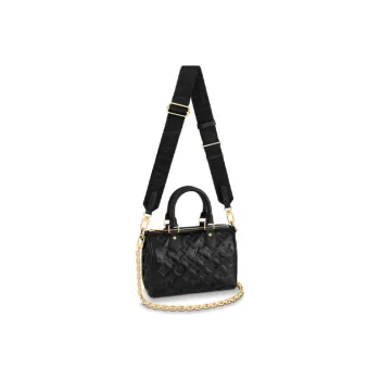 LOUIS VUITTON Speedy Bandouliere 22 Black