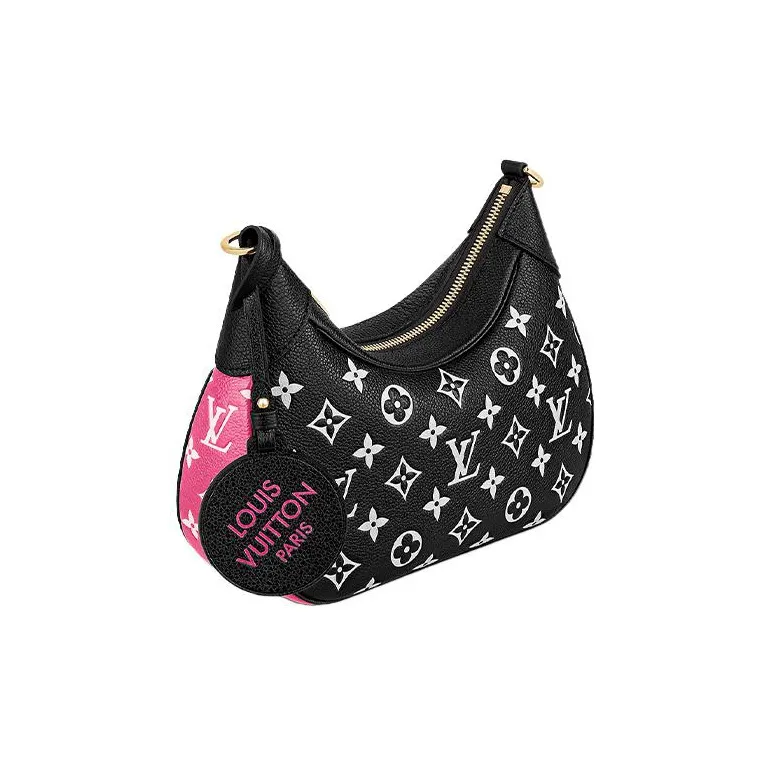 LOUIS VUITTON Bagatelle Black White-1