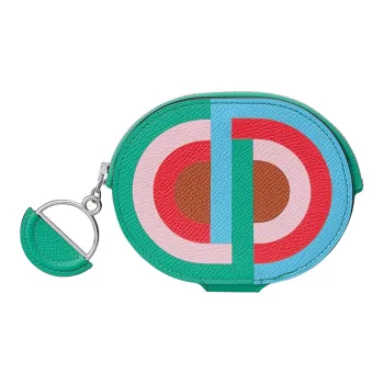 HERMES In The Loop Mysore Goat Skin Coin Purses Wallets Mini Women's Multicolor
