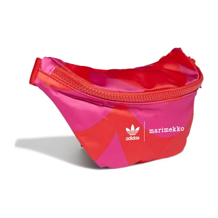 Adidas Originals ADIDAS X MARIMEKKO Collaboration Polyester Fanny Pack Sling Bag Crossbody Bag Regular Unisex Red-1