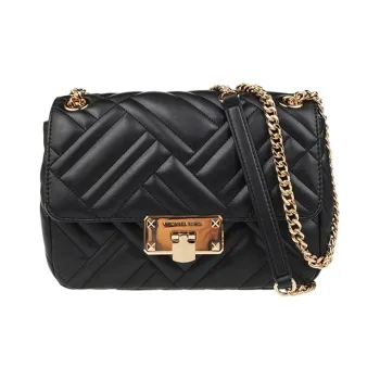 MICHAEL KORS Peyton Leather Chain Bag Crossbody Bag Shoulder Bag Regular Women's Black