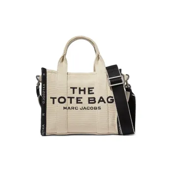 MARC JACOBS The Jacquard Tote Bag Mini Warm Sand