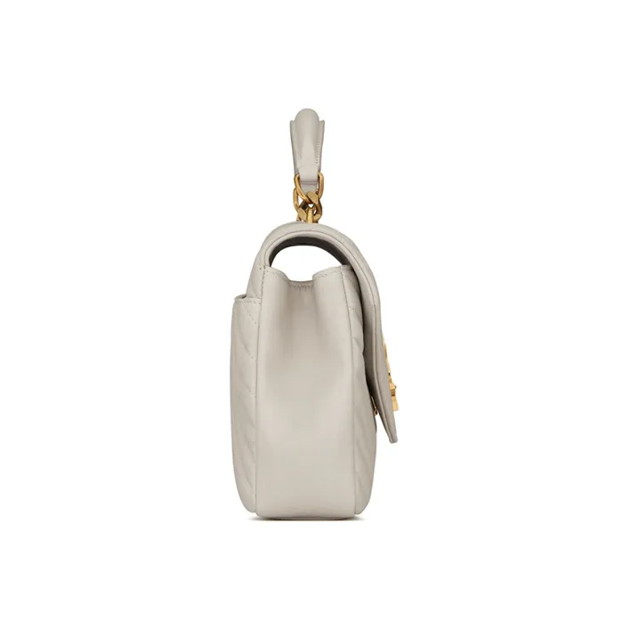 SAINT LAURENT College Quilted Medium Shoulder Bag-3