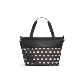 Nike Fabric Tote Bag Shopping Bag Crossbody Handbag Regular Unisex Black