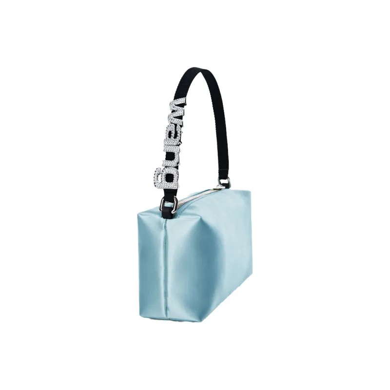 Alexander Wang Heiress Polyester Nylon Shoulder Bag Handbag Clutch Medium Size Women's Blue-1