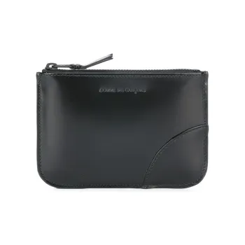 CDG Leather Wallet Unisex Black
